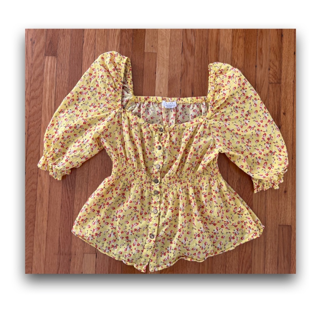 LIFE floral blouse • Large